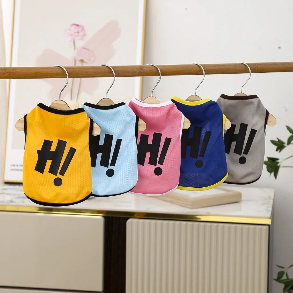 Dog Clothes Pet Shirts Puppy Soft Tank Top Sleeveless Vest Cat Apparel XS-2XL