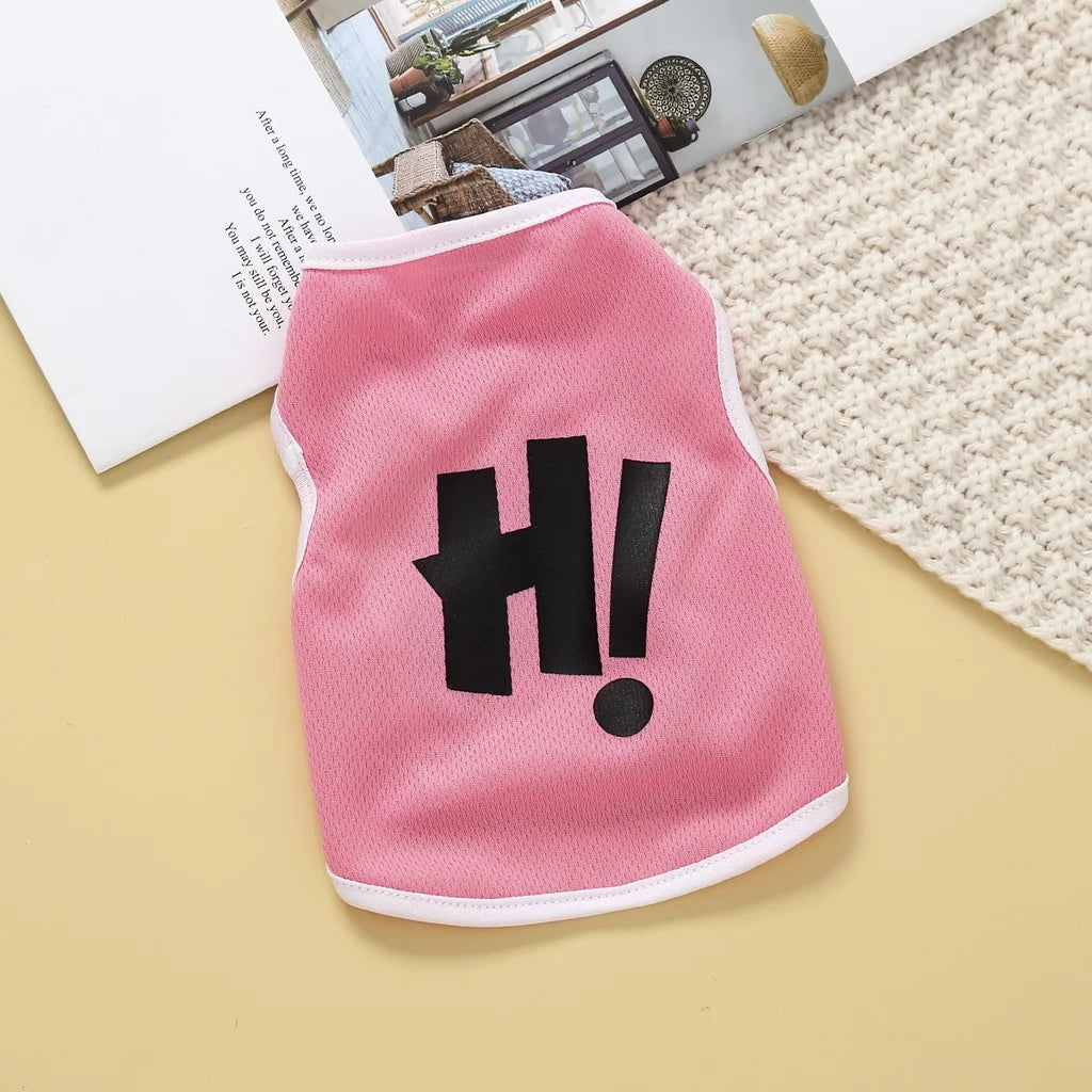 Dog Clothes Pet Shirts Puppy Soft Tank Top Sleeveless Vest Cat Apparel XS-2XL